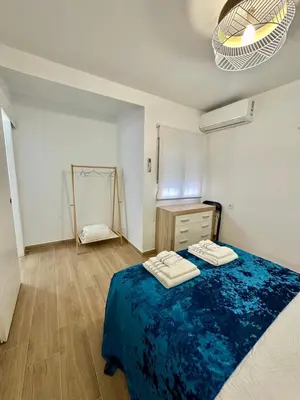 Cama o camas de una habitación en Apartamento Rei Center