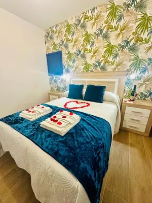 Cama o camas de una habitación en Apartamento Rei Center