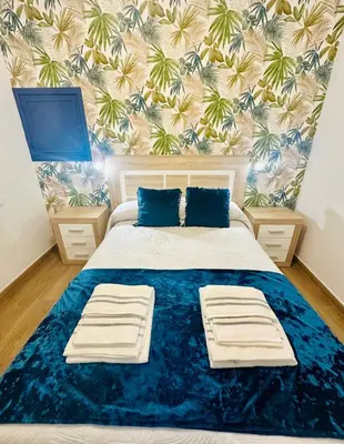 Cama o camas de una habitación en Apartamento Rei Center