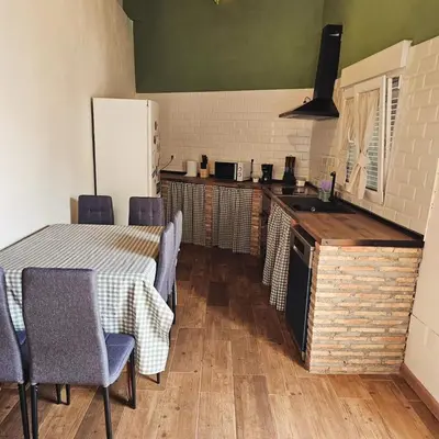 Una cocina o zona de cocina en Casa Rural El Valle