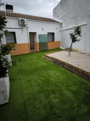 Jardín al aire libre en Casa Rural El Valle