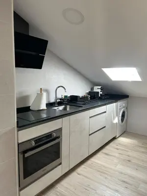Una cocina o zona de cocina en Ático en la Plaza Mayor de Salamanca