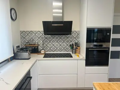 Una cocina o zona de cocina en El Legado de Gredos