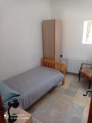 Cama o camas de una habitación en Casa Villarmayor