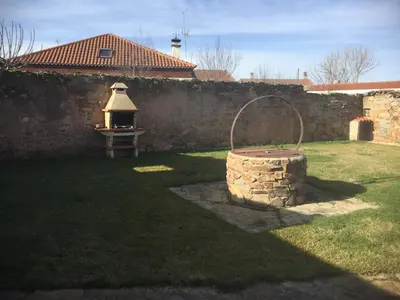 Jardín al aire libre en Casa Villarmayor