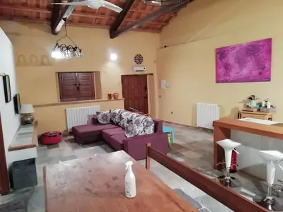 Zona de estar de Casa Villarmayor