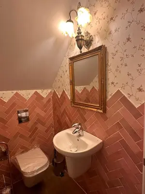 Un baño de Casa Rural Mateo Corchero