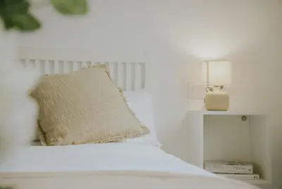 Cama o camas de una habitación en Casa María