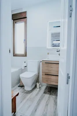 Un baño de Casa María