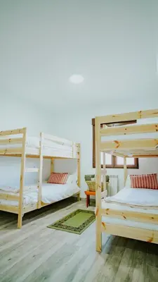 Cama o camas de una habitación en Casa María