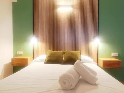 Cama o camas de una habitación en Ananda Gredos Suite