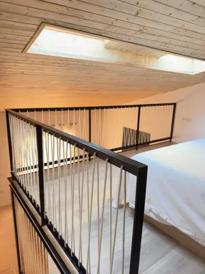 Cama o camas de una habitación en VUT La Casa de la Sierra