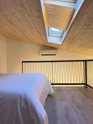 Cama o camas de una habitación en VUT La Casa de la Sierra