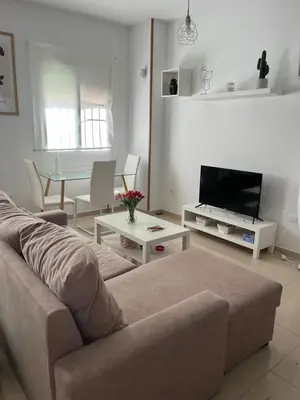 Una televisión o centro de entretenimiento en Estudio zona residencial