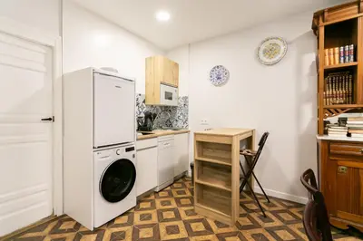 Una cocina o zona de cocina en Apartamento Avila CATEDRAL