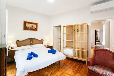 Cama o camas de una habitación en Apartamento Avila CATEDRAL