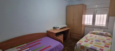 Cama o camas de una habitación en Apartamentos Salamanca Plaza Del Oeste 4 dormitorios, 2 baños , Parking