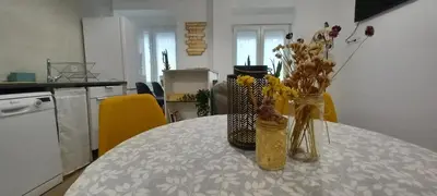 Una cocina o zona de cocina en La Estrella Del Carmelo