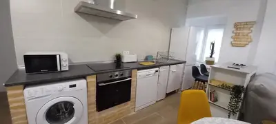 Una cocina o zona de cocina en La Estrella Del Carmelo