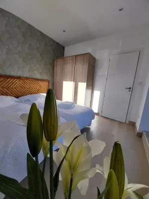 Cama o camas de una habitación en LR BÉJAR JARDíN