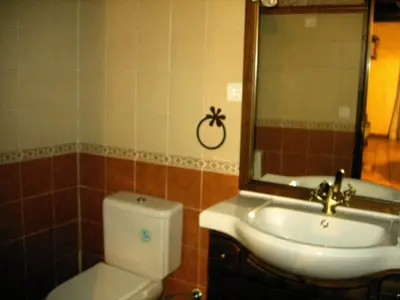 Un baño de casa rural la tramonera