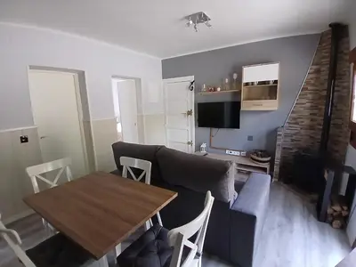 Una cocina o zona de cocina en Entrepinos