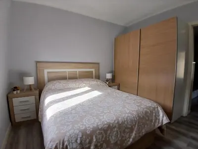 Cama o camas de una habitación en Entrepinos