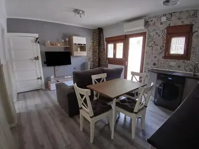 Una cocina o zona de cocina en Entrepinos