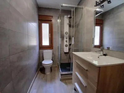 Un baño de Entrepinos