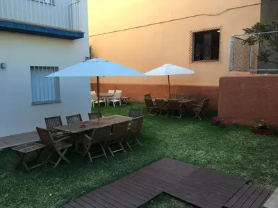Un patio o zona al aire libre en RSI Apartamentos