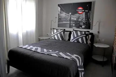 Cama o camas de una habitación en RSI Apartamentos