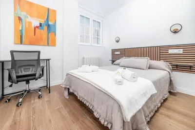Cama o camas de una habitación en El Encanto del Oeste