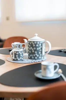 Utensilios para hacer té y café en El Encanto del Oeste