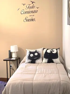 Cama o camas de una habitación en LA MORADA DEL MAESTRE