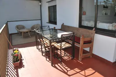 Un balcón o terraza de Casa rural Puente Mocho