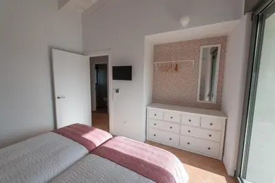 Cama o camas de una habitación en Casa rural el pilón