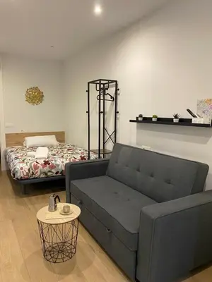 Cama o camas de una habitación en Apartamentos Dream