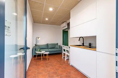 Una cocina o zona de cocina en Apartamentos BICO DE NONA