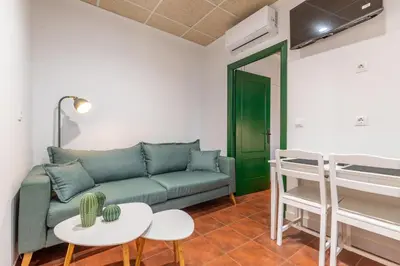 Zona de estar de Apartamentos BICO DE NONA