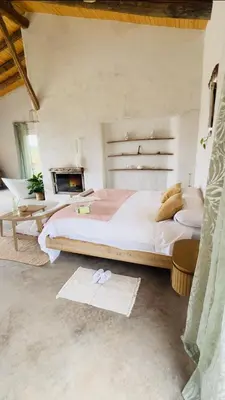 Cama o camas de una habitación en Cigarral Bramasole