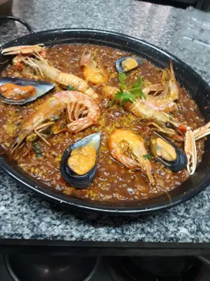 Comida en o cerca de este hostal o pensión