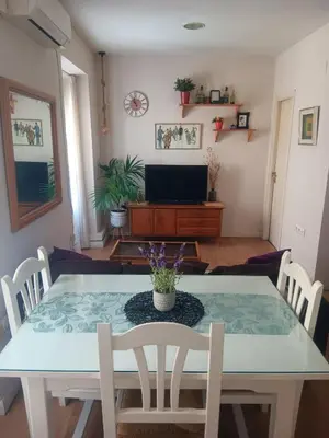 Zona de estar de Apartamento OGUM Cáceres