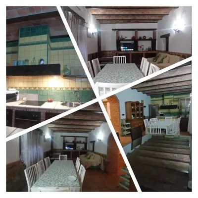 Zona de estar de La Traviesa Casa Rural