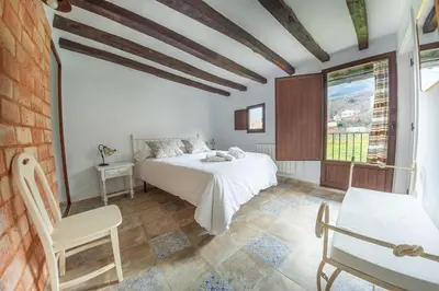 Cama o camas de una habitación en La Teja Añil