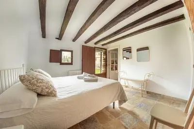 Cama o camas de una habitación en La Teja Añil