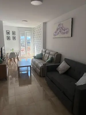 Zona de estar de La ventana del Valle del Jerte