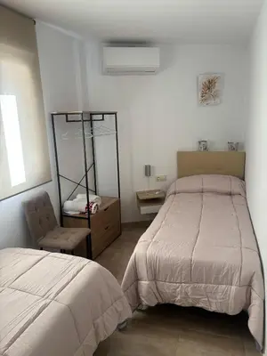 Cama o camas de una habitación en La ventana del Valle del Jerte