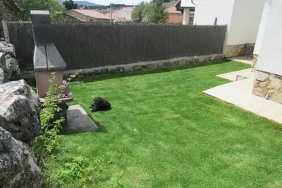 Jardín al aire libre en El Huerto de Pipo