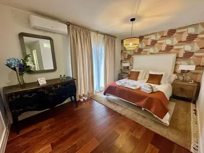 Cama o camas de una habitación en Hanami House Boutique 4 Estrellas Valle del Jerte