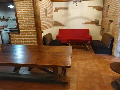 Zona de estar de Complejo rural la Badia